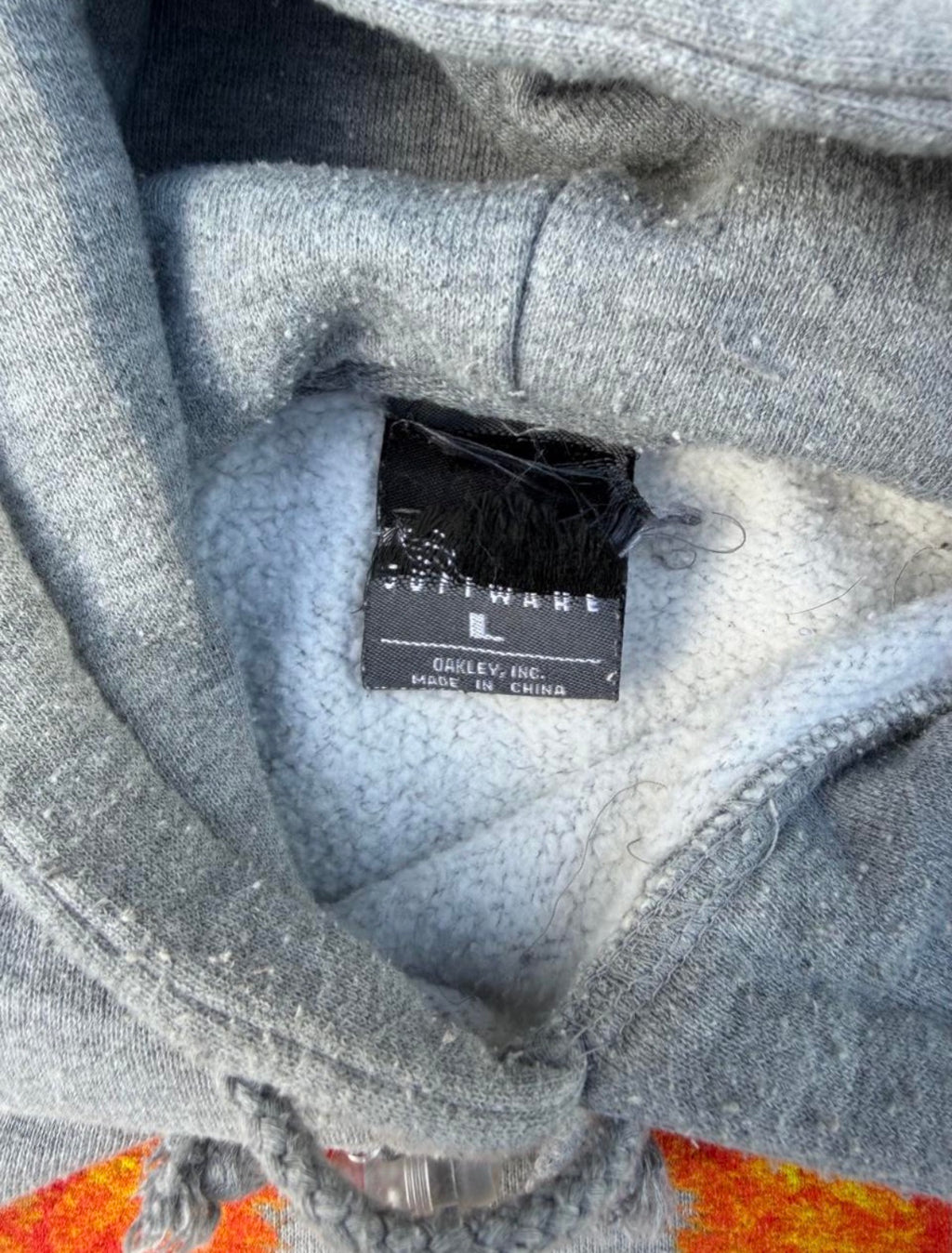 VERY RARE GRAIL Oakley Software Eye of Sauron Hoodie - L