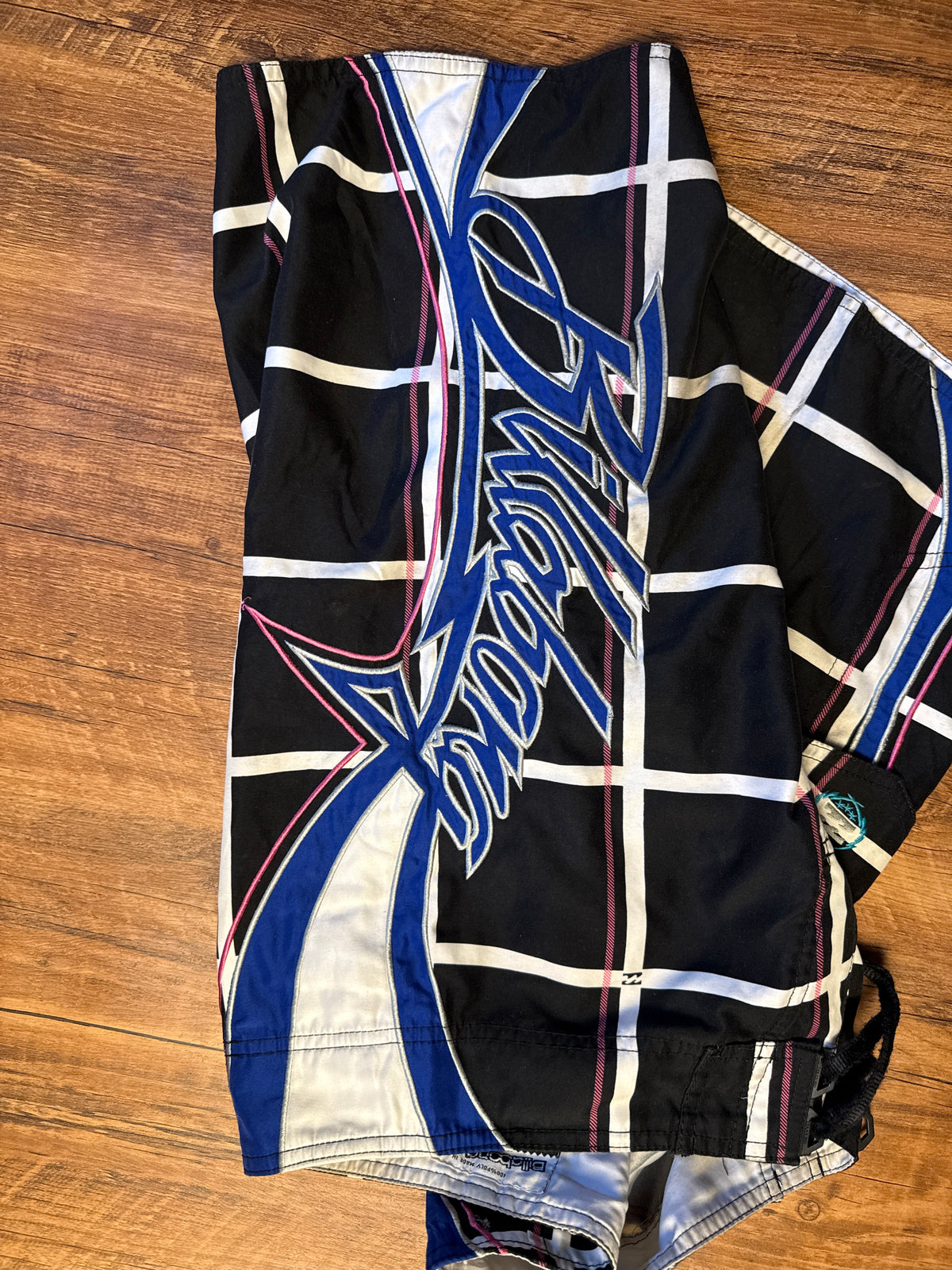 Vintage Plaid Billabong Boardshorts - 34