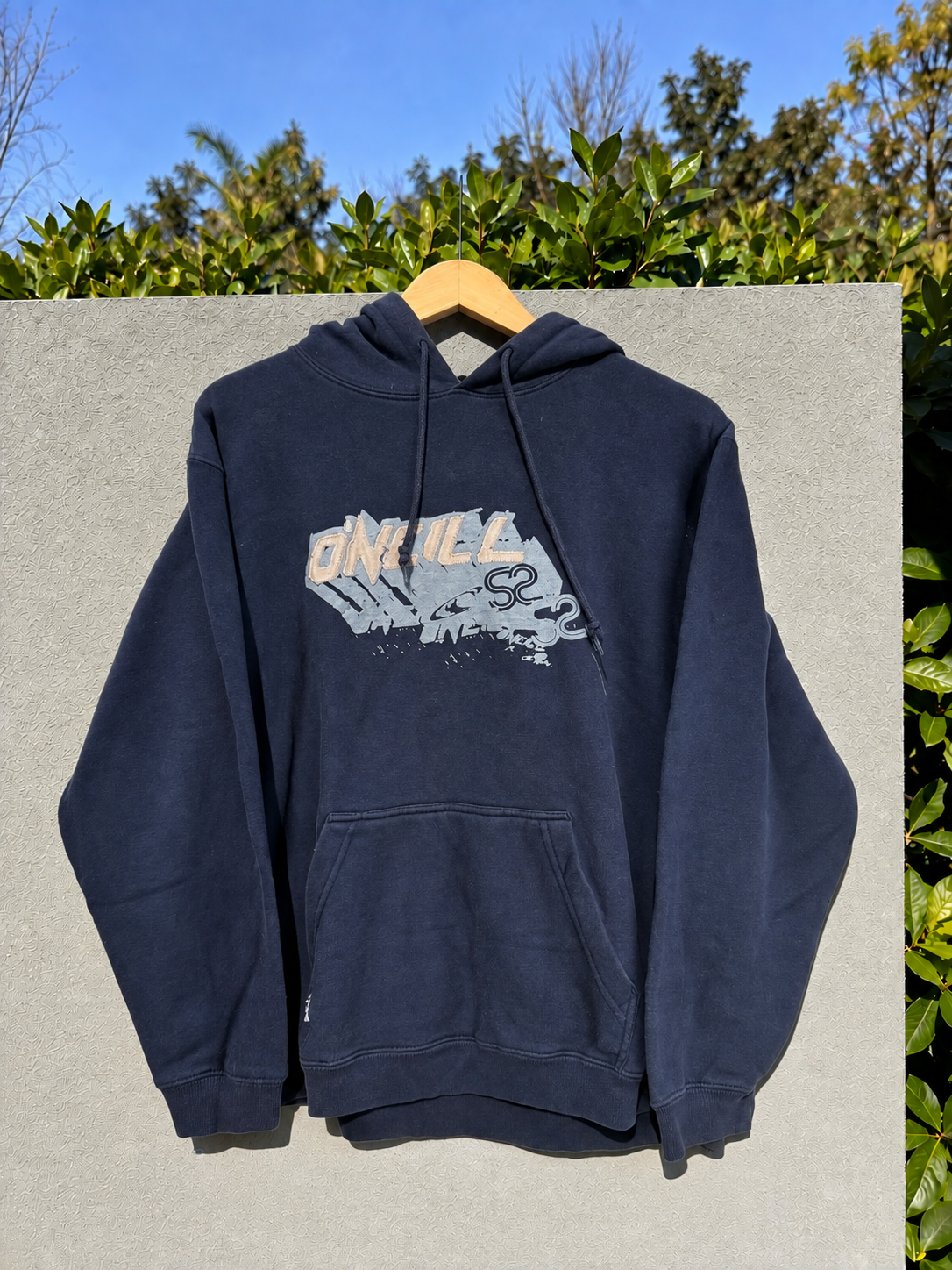 Vintage Oniell Spellout Hoodie - L