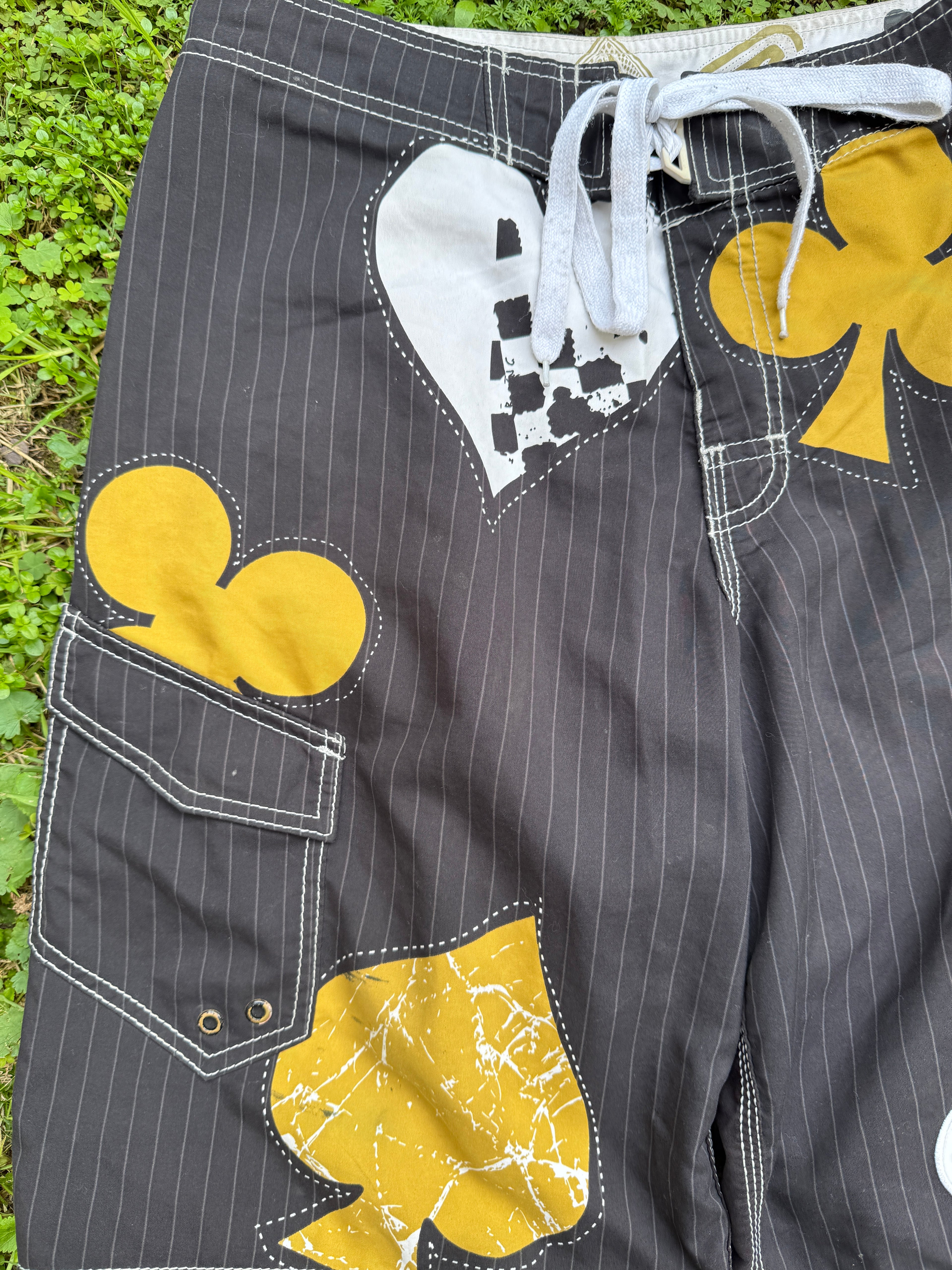 RARE Pinstripe Taj Burrow Royal Flush - 32