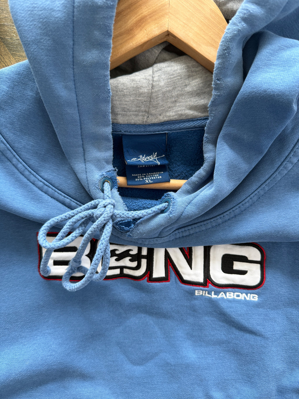 GRAILL VERY RARE Billabong ‘BONG’ Hoodie - XL