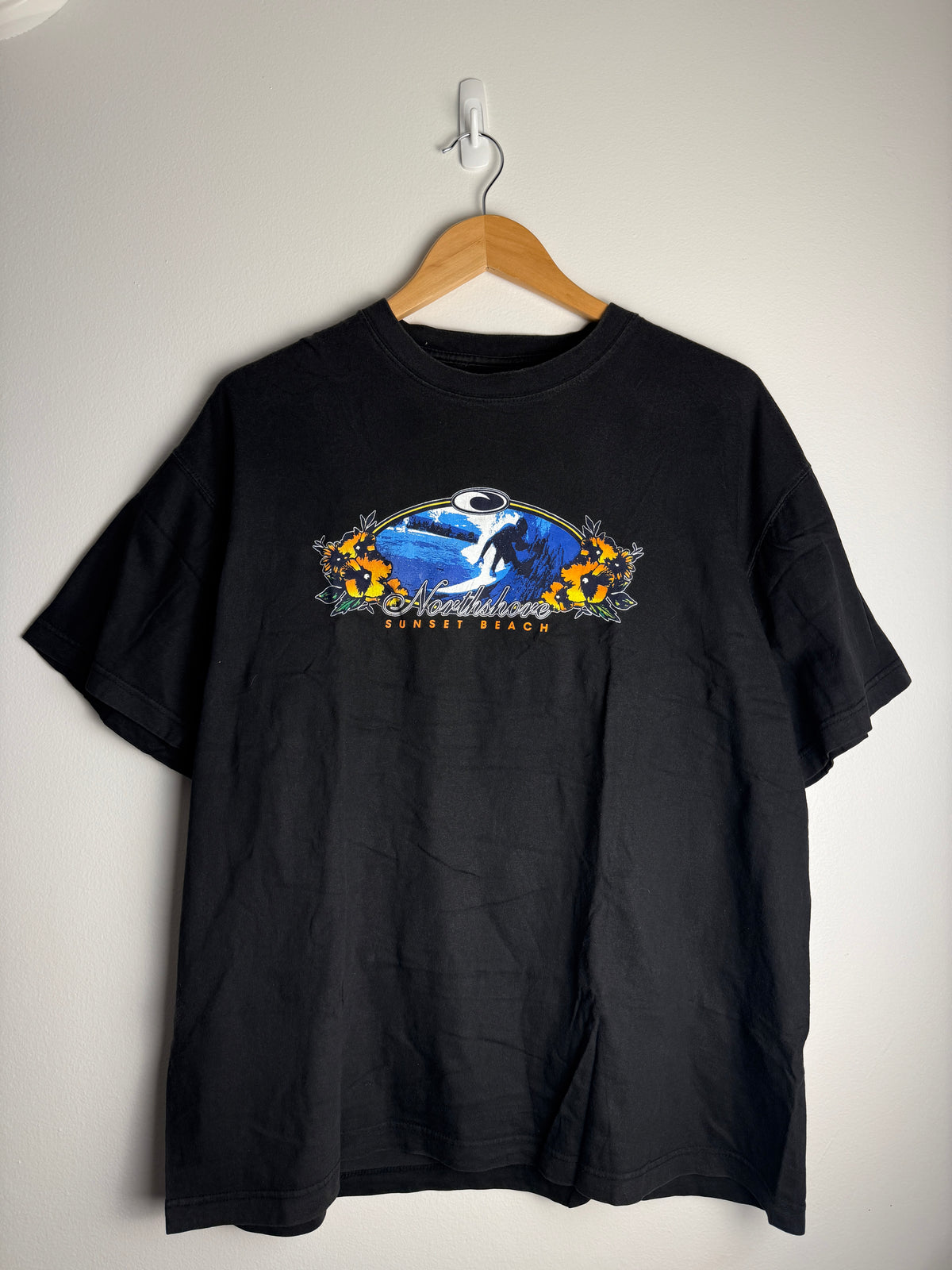 Vintage Nautica IRL Surf Graphic Tee - L