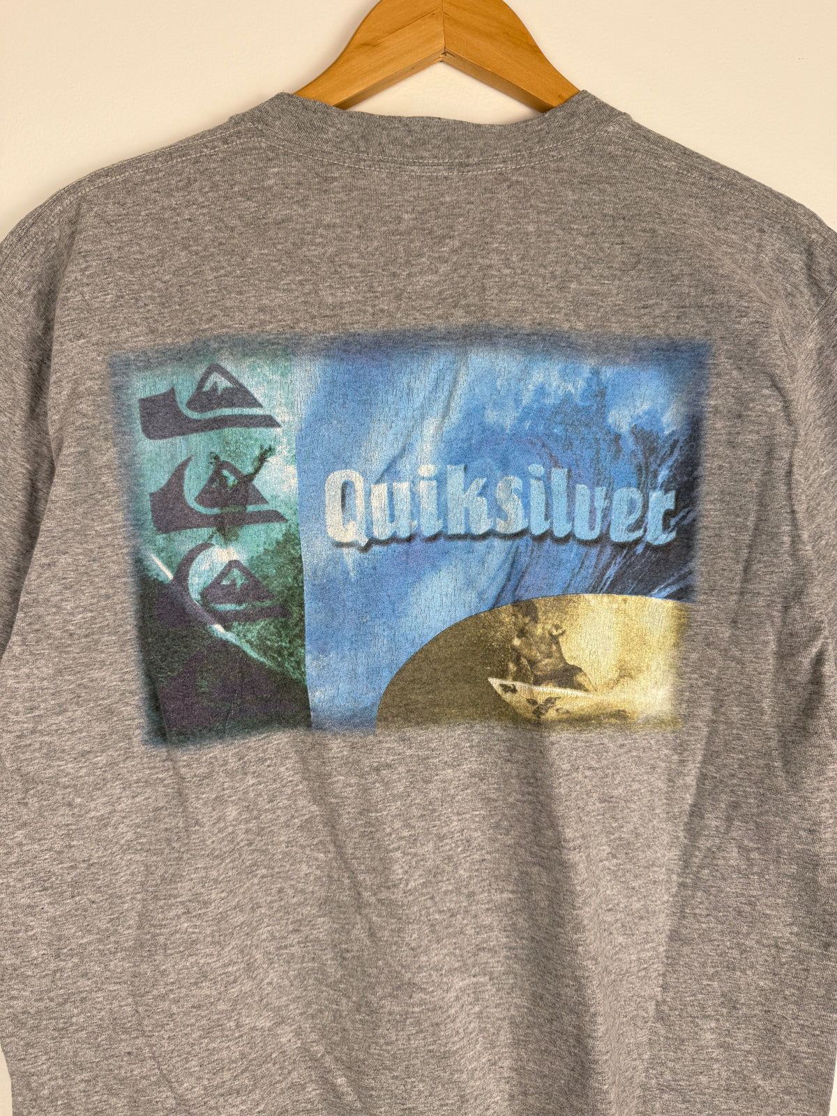 Vintage Quicksilver IRL Surf Graphic T-Shirt - L