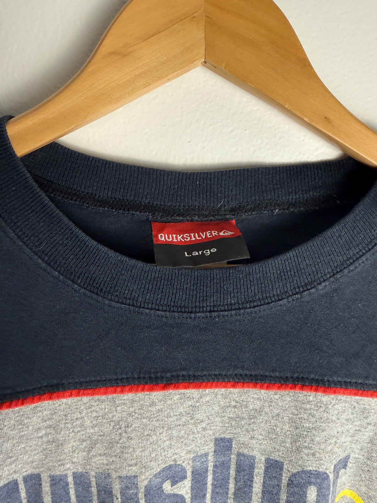 RARE Vintage Two Tone Quicksilver Longsleeve - L