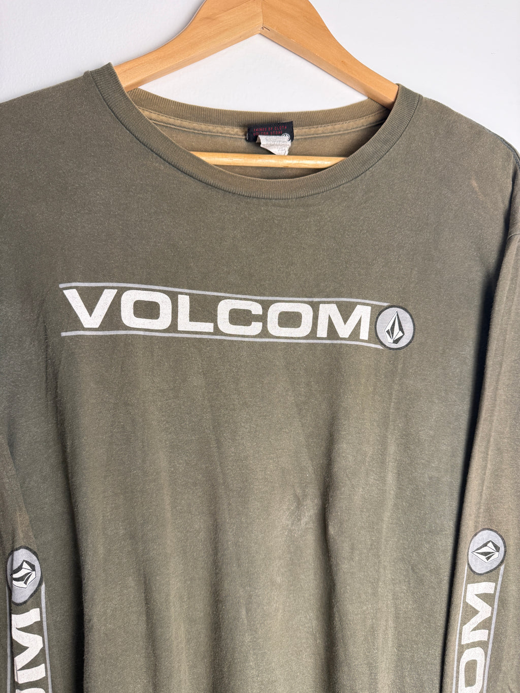 Vintage Volcom Tri Hit Longsleeve - L