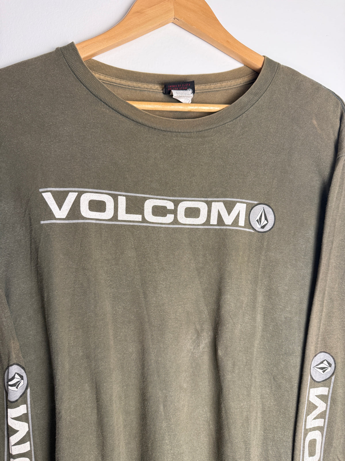 Vintage Volcom Tri Hit Longsleeve - L