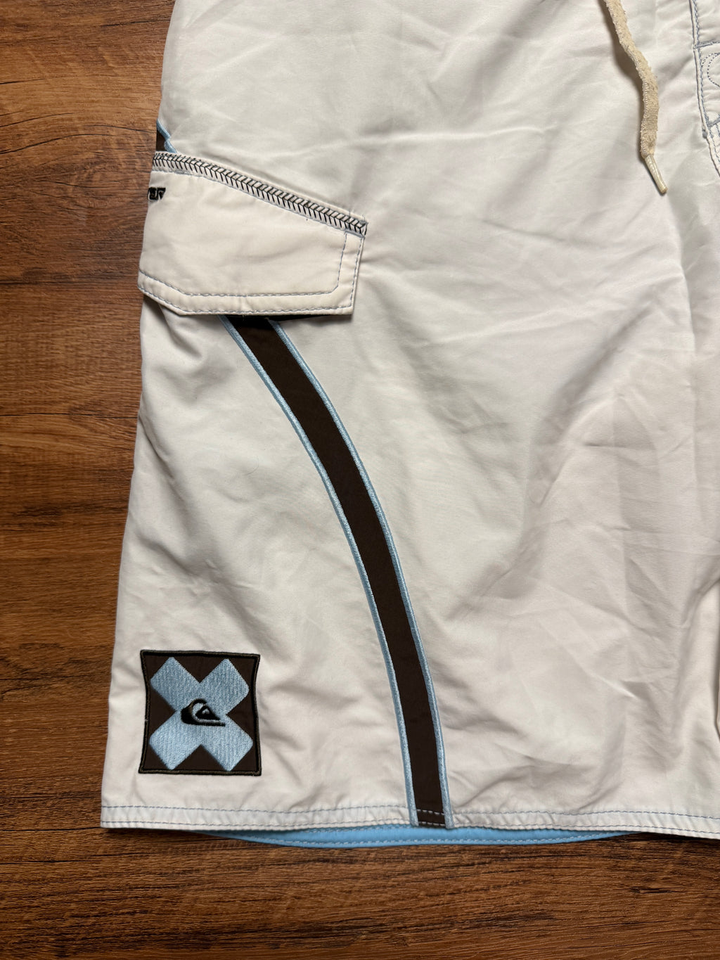 Vintage Quicksilver Panel Baordies - 32