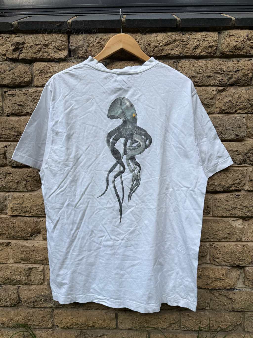 VERY RARE GRAILL Oakley Software Cyber Squid T-Shirt - L