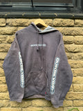 RARE Faded Quicksilver Quad Hit Hoodie - L