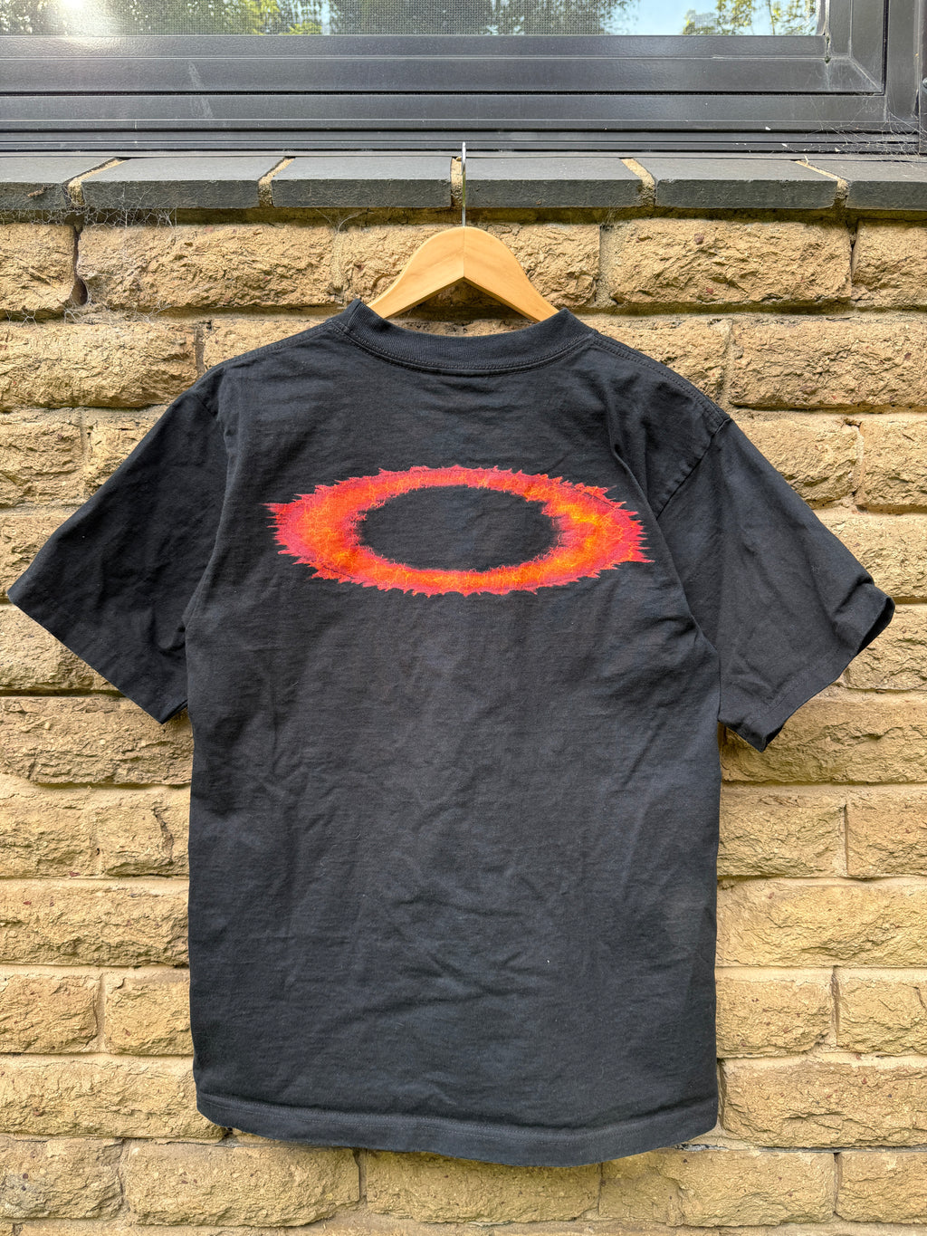 Vintage Oakley Software Flame T-Shirt - L