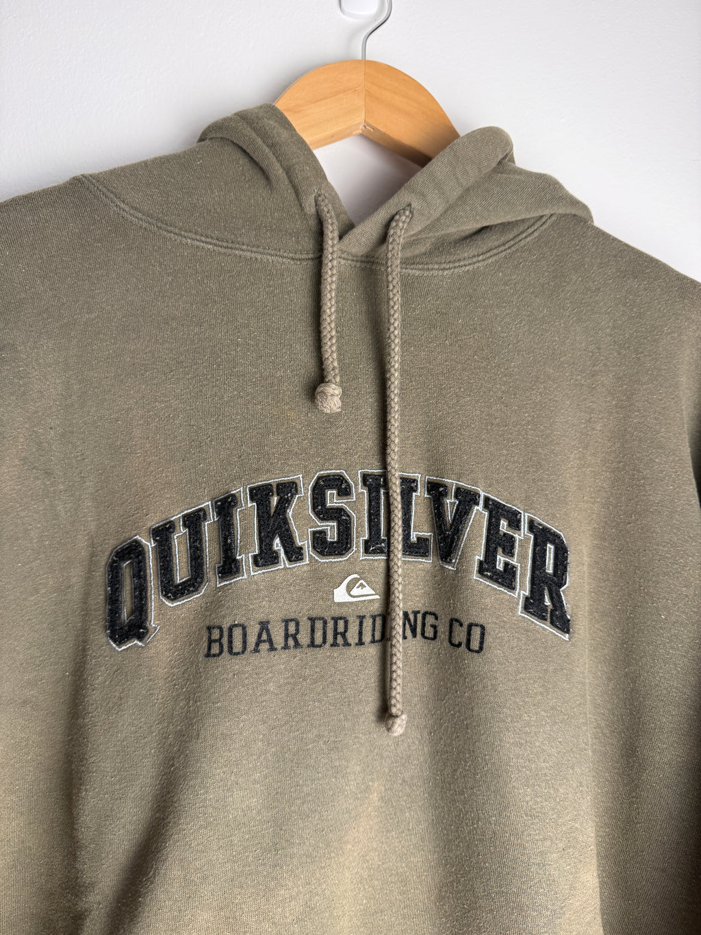 Vintage Quicksilver Spellout Hoodie - XL