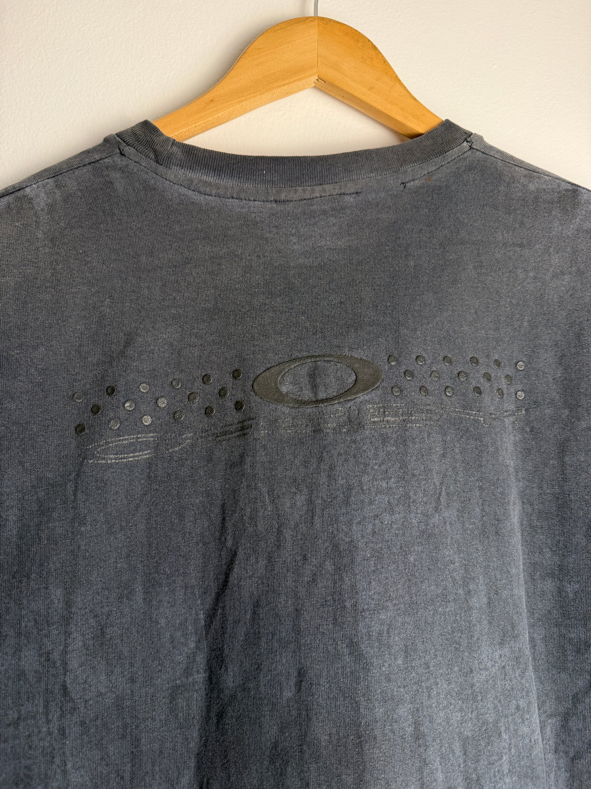 Vintage Faded Oakley Software T-Shirt - XL
