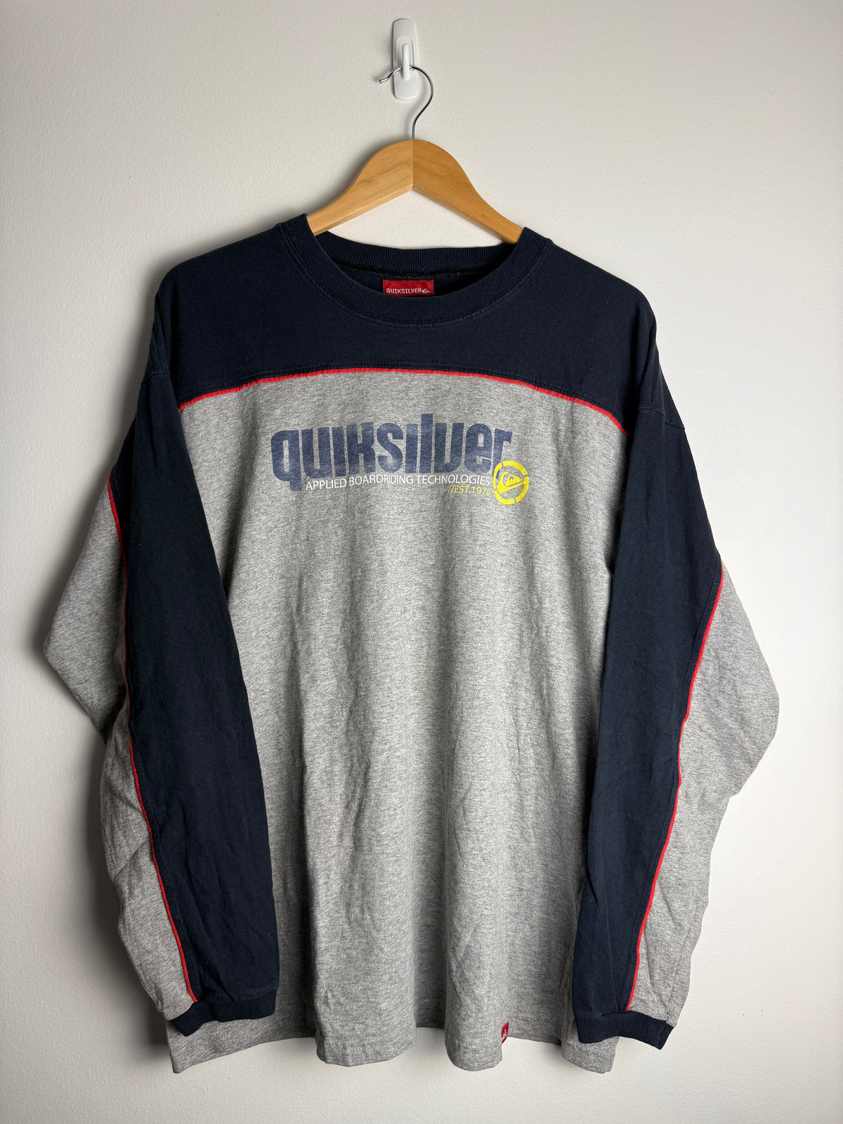 RARE Vintage Two Tone Quicksilver Longsleeve - L