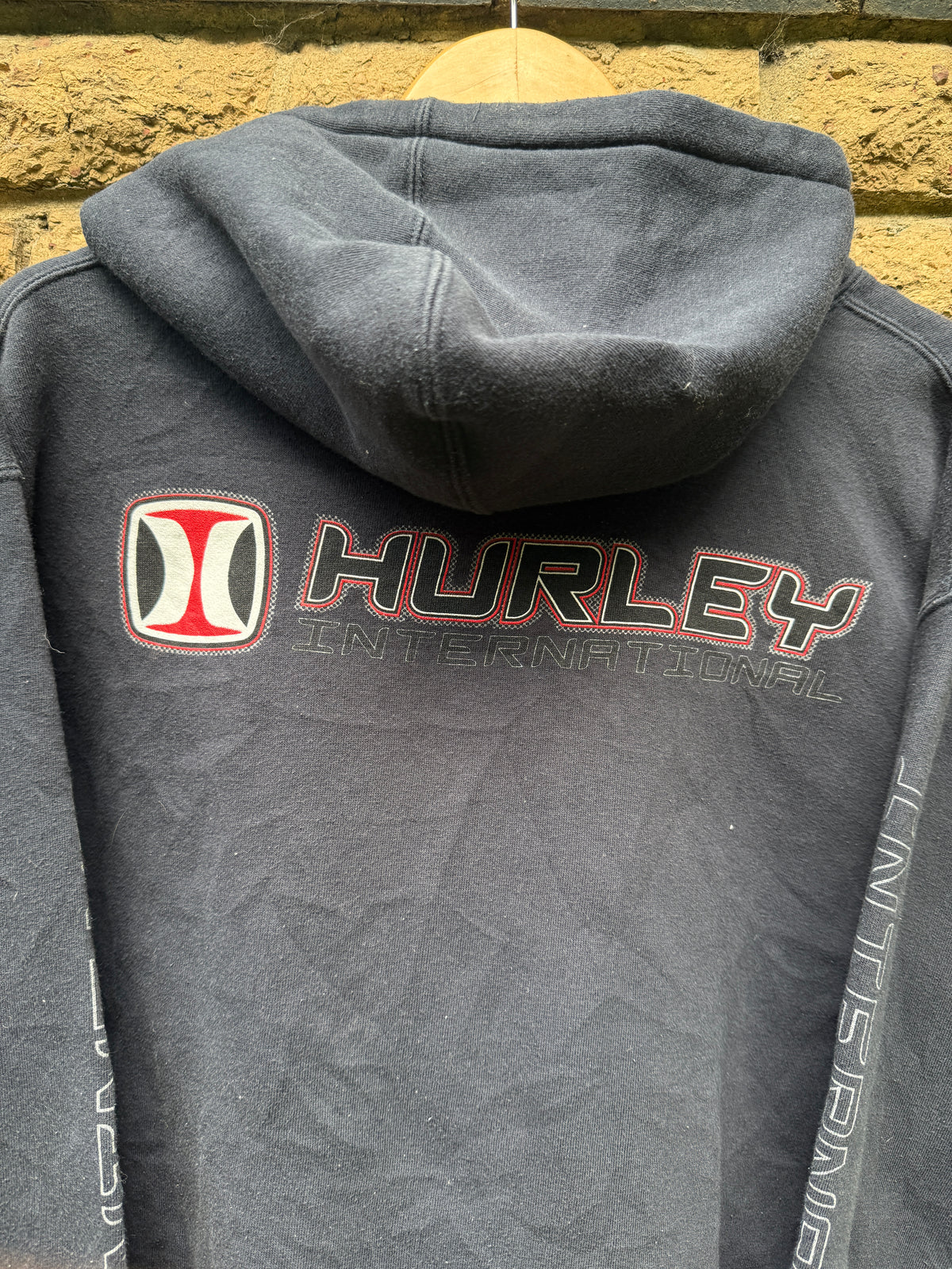 RARE Quad Hit Hurley Hoodie - L