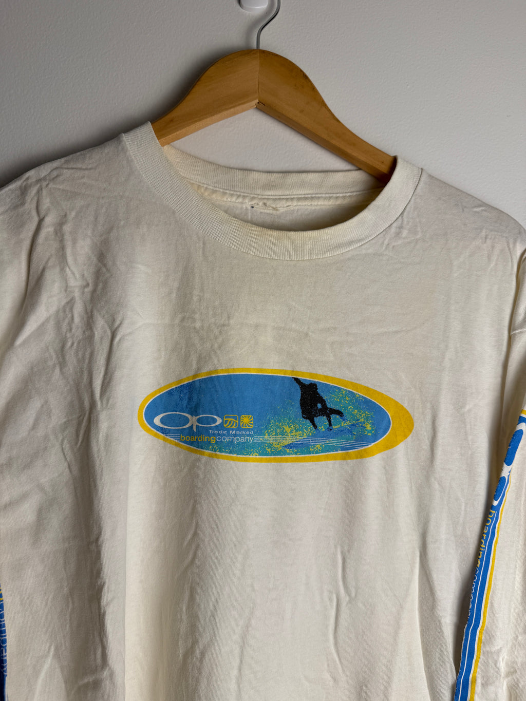 Vintage OP Irl Surfer Tri Hit Longsleeve - L