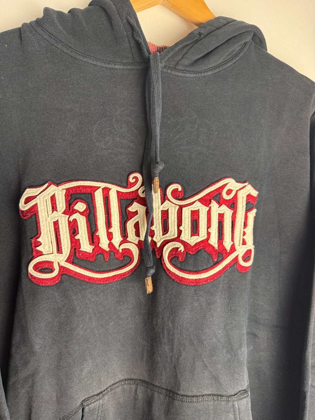 RARE Vintage Billabong Spellout Hoodie - L