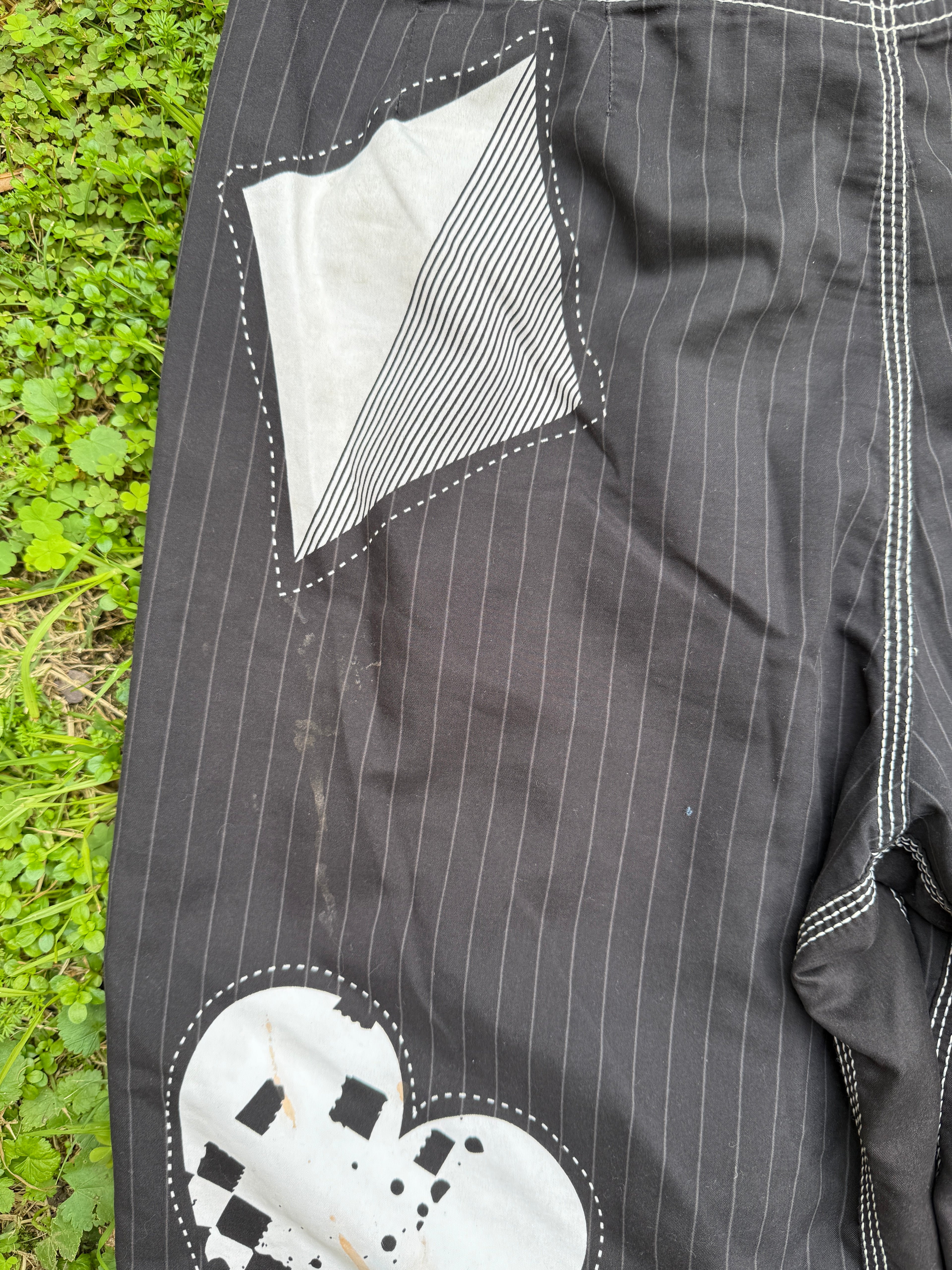 RARE Pinstripe Taj Burrow Royal Flush - 32