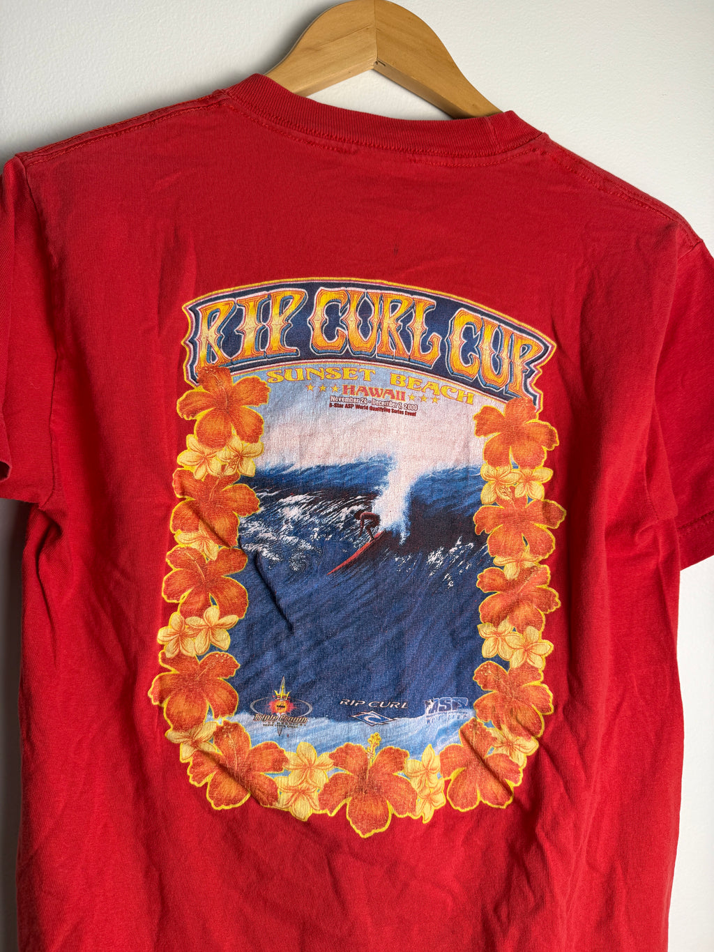 Vintage Ripcurl IRL Surfer Graphic Tee - M