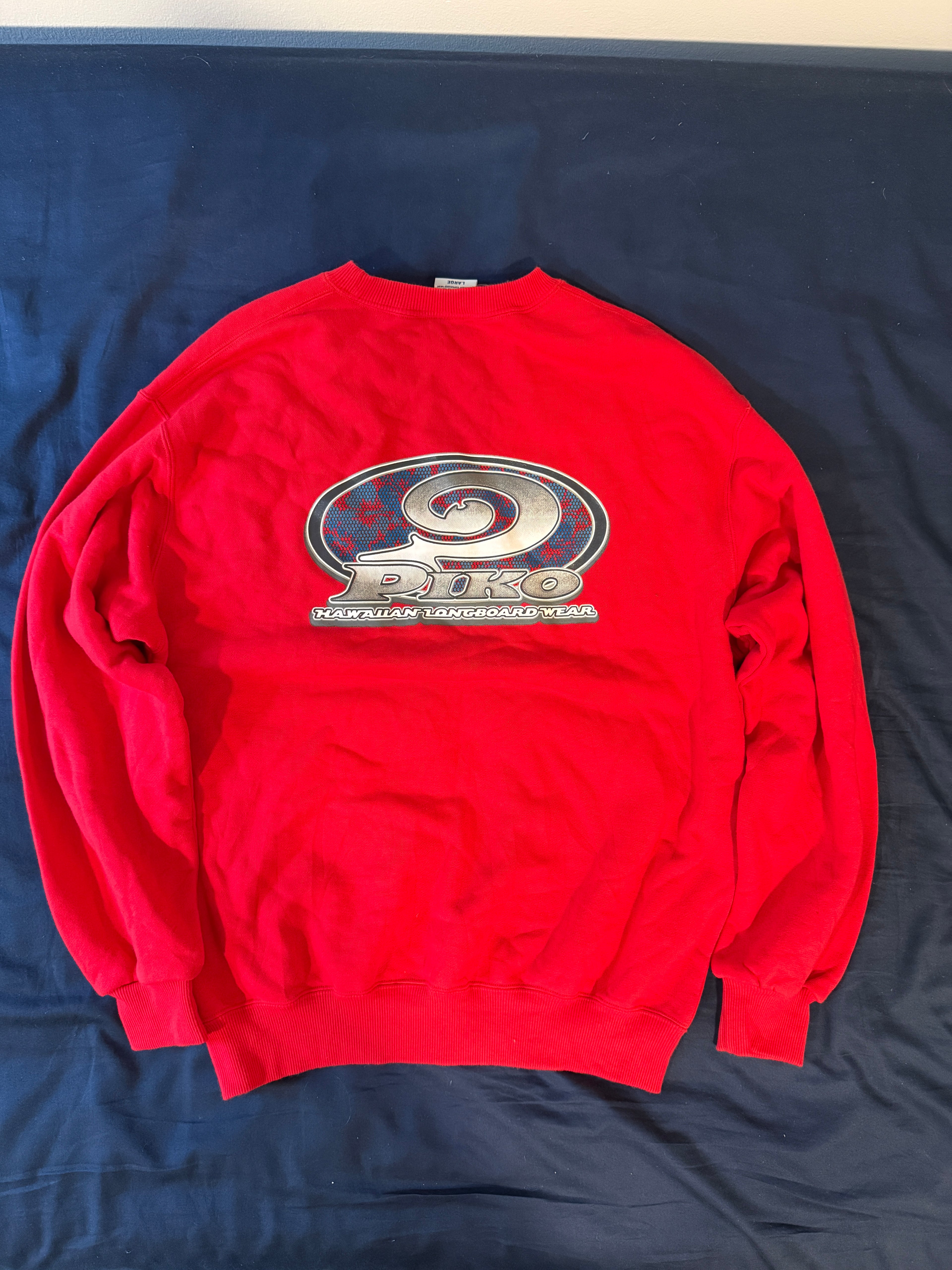 Vintage Piko Sweater - L