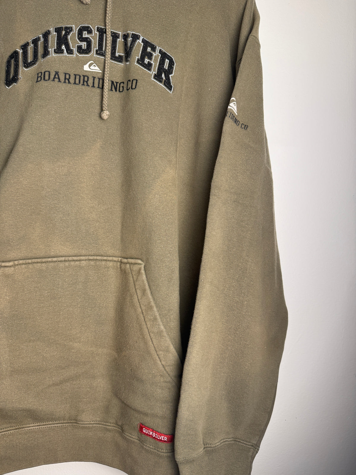 Vintage Quicksilver Spellout Hoodie - XL