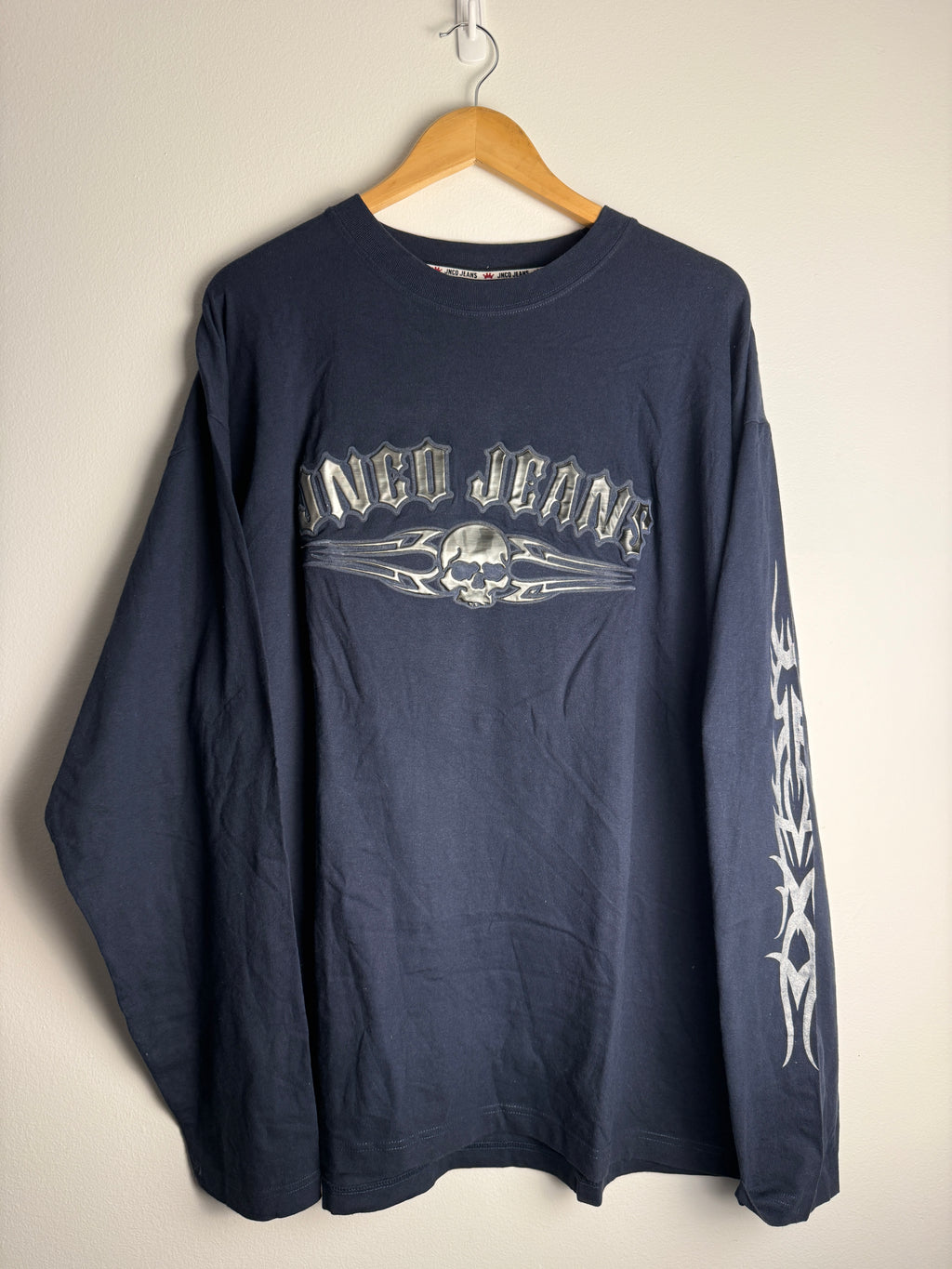 Vintage Tribal Spellout JNCO Longsleeve - XL