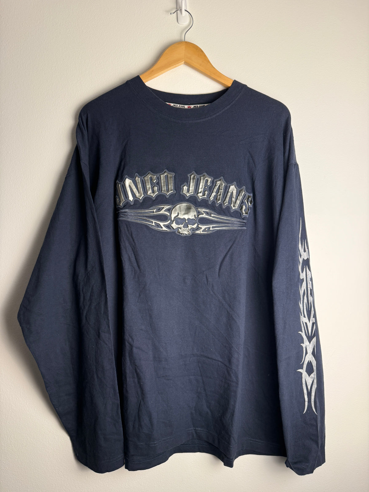 Vintage Tribal Spellout JNCO Longsleeve - XL