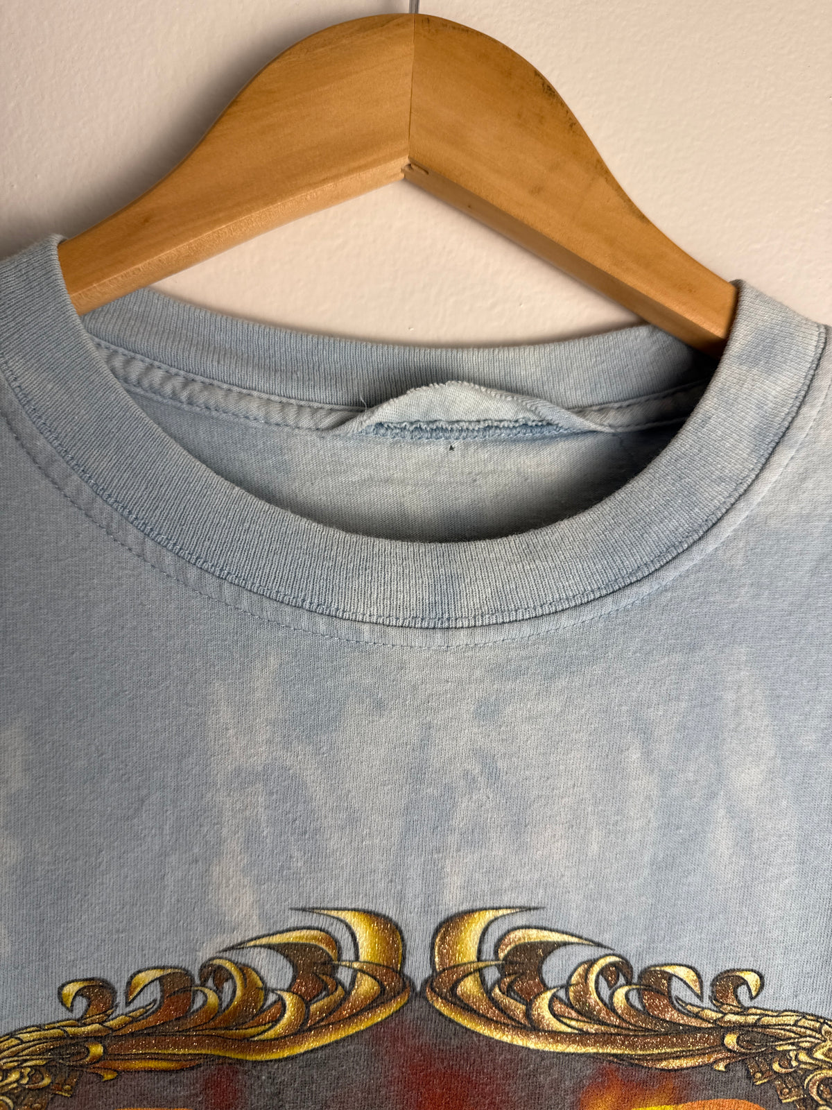 Vintage JNCO Flaming Surfboard T-Shirt - L/XL