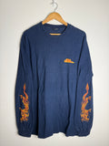 RARE Vintage Double SleeveHit No Fear Longsleeve - L/XL