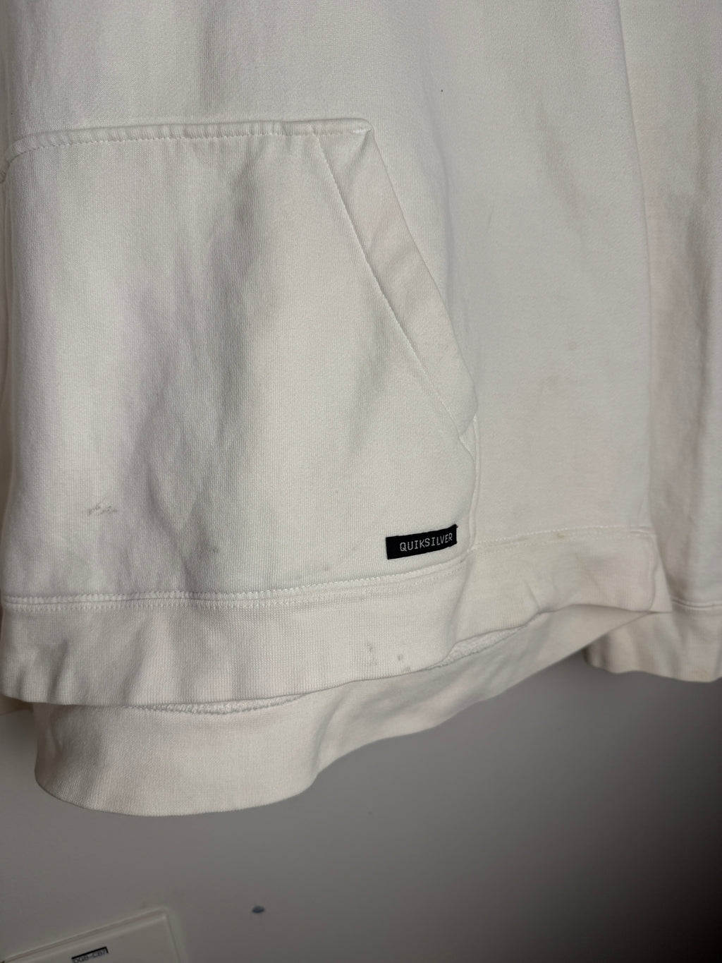 RARE Vintage Quicksilver Spellout Hoodie - L