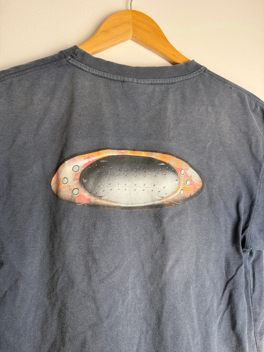 Vintage Oakley SpellOut T-Shirt - M