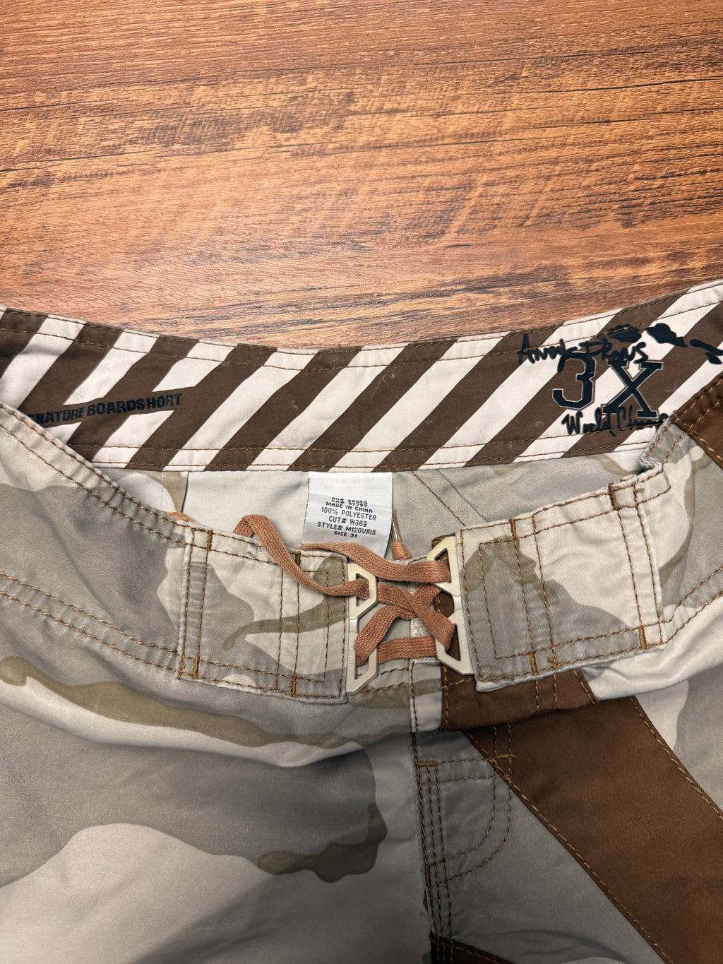 RARE Vintage Andy Iron Camo Rising Suns - 31