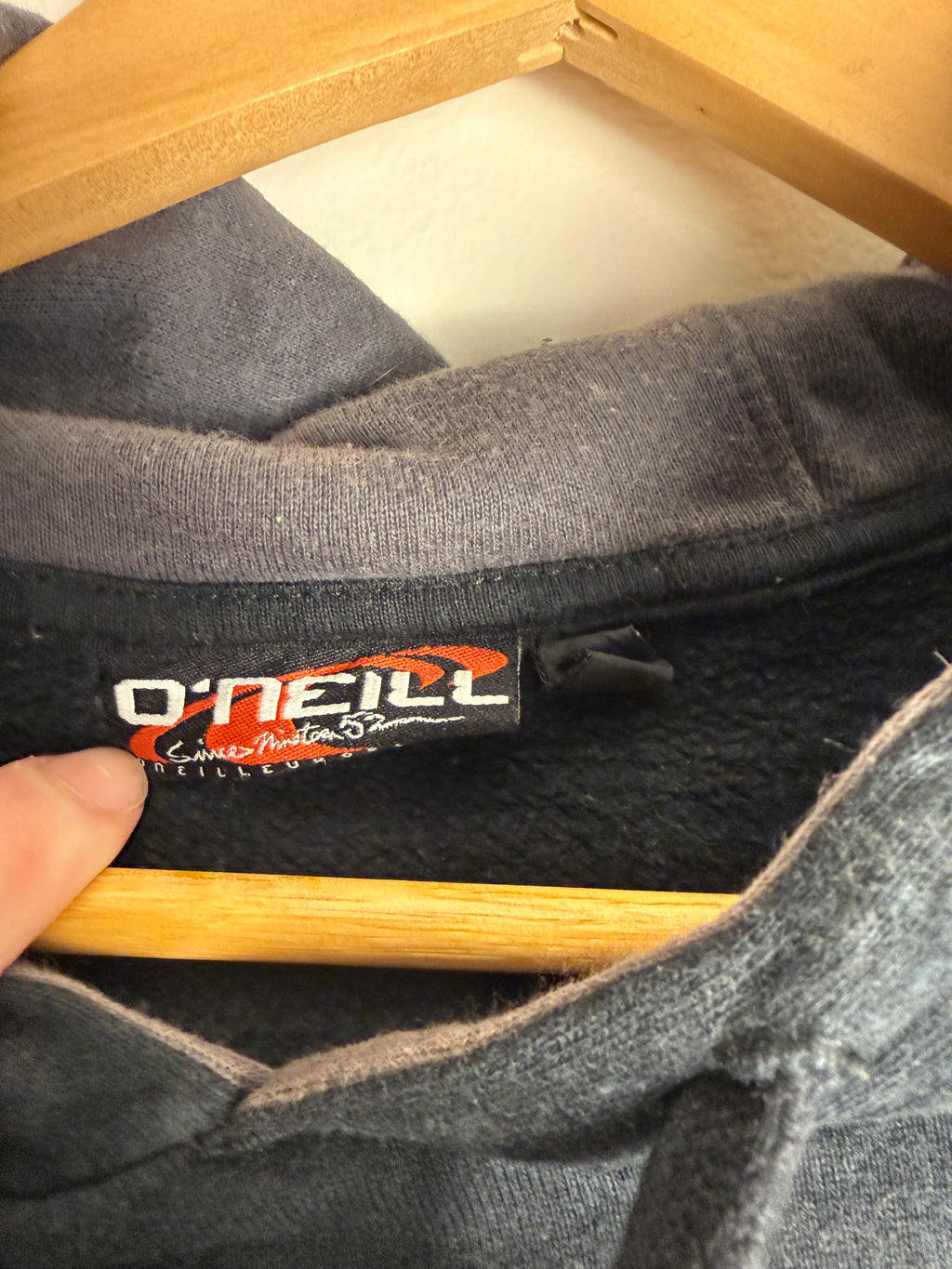 Vintage Oniell SpellOut Hoodie - M