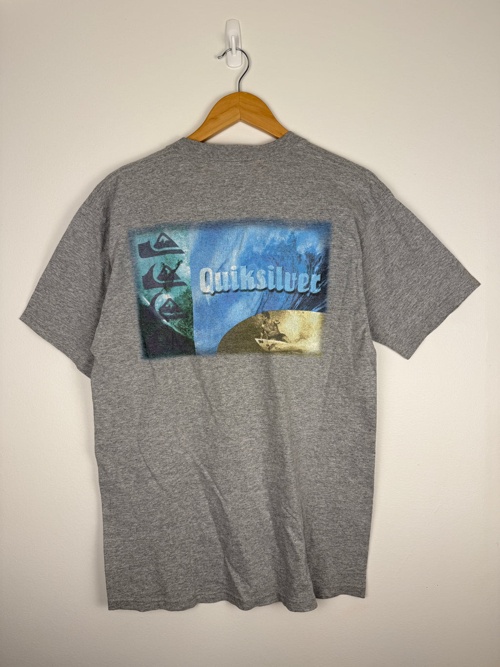 Vintage Quicksilver IRL Surf Graphic T-Shirt - L
