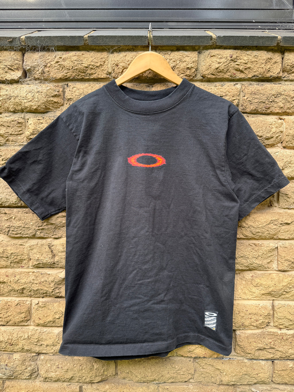 Vintage Oakley Software Flame T-Shirt - L