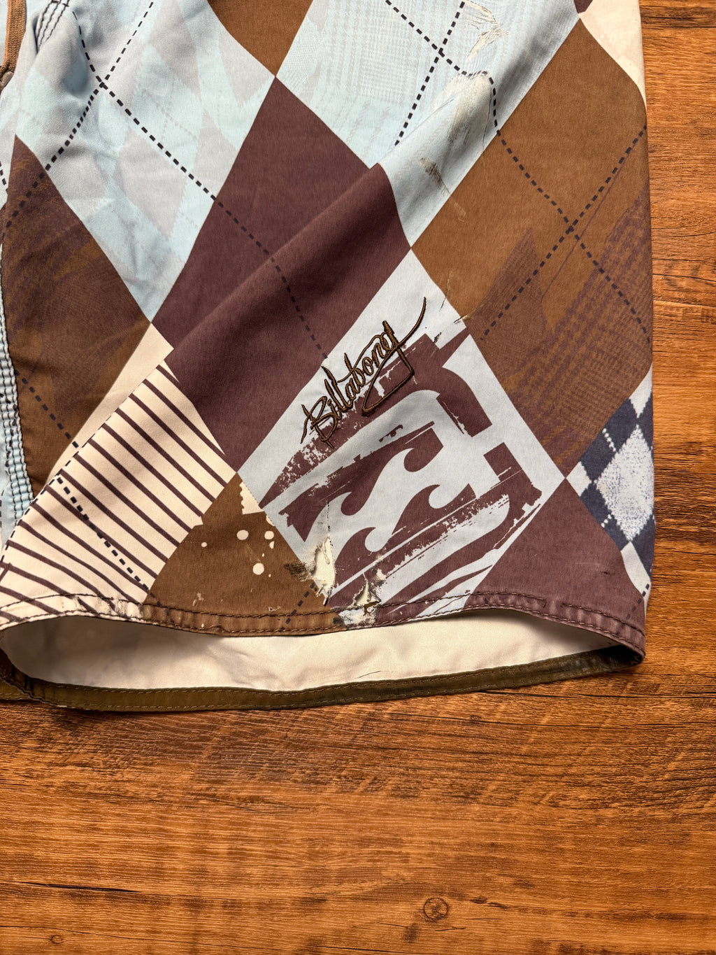 Vintage Billabong Argyle Boardshorts - 32