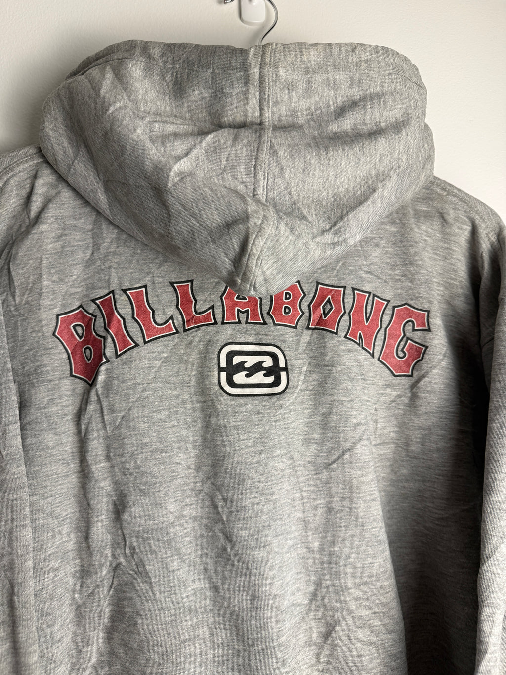 Vintage Billabong SpellOut Hoodie - L