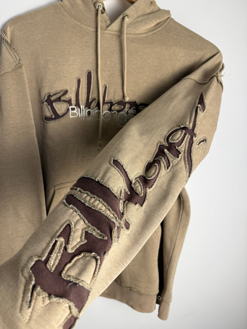 RARE Y2K Billabong Spellout Hoodie - L