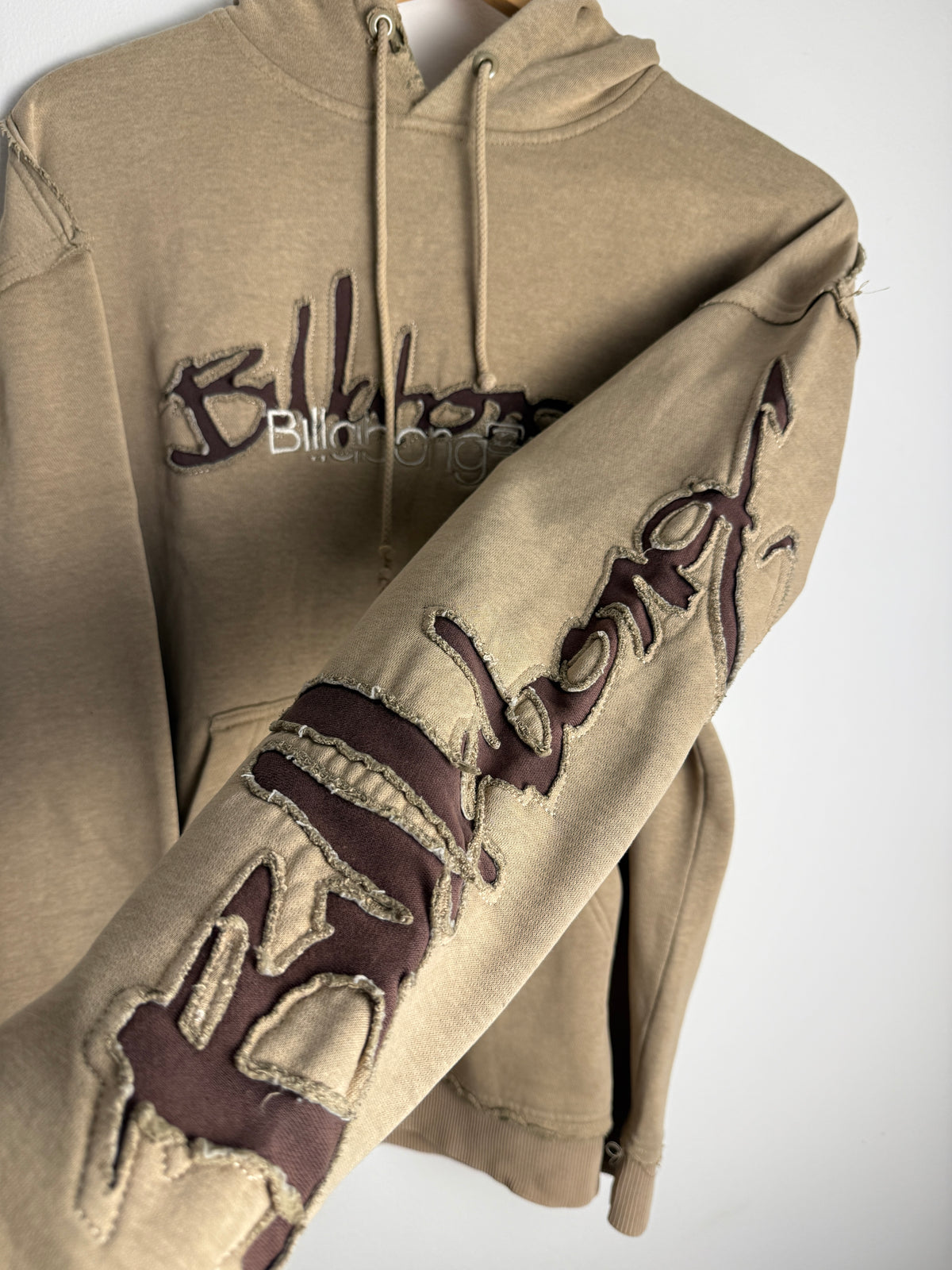 RARE Y2K Billabong Spellout Hoodie - L