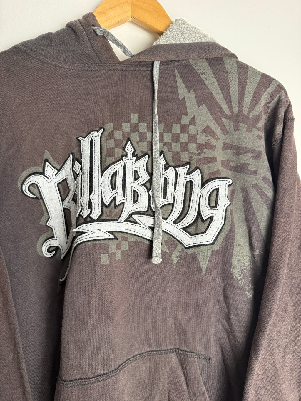 Vintage Billabong Spellout Hoodie - L