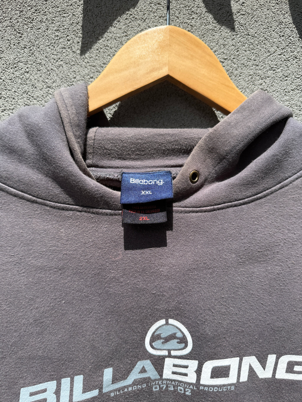 RARE Billabong SpellOut Hoodie - XL