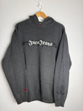 Vintage Dark Grey JNCO Tribal Hoodie - XL