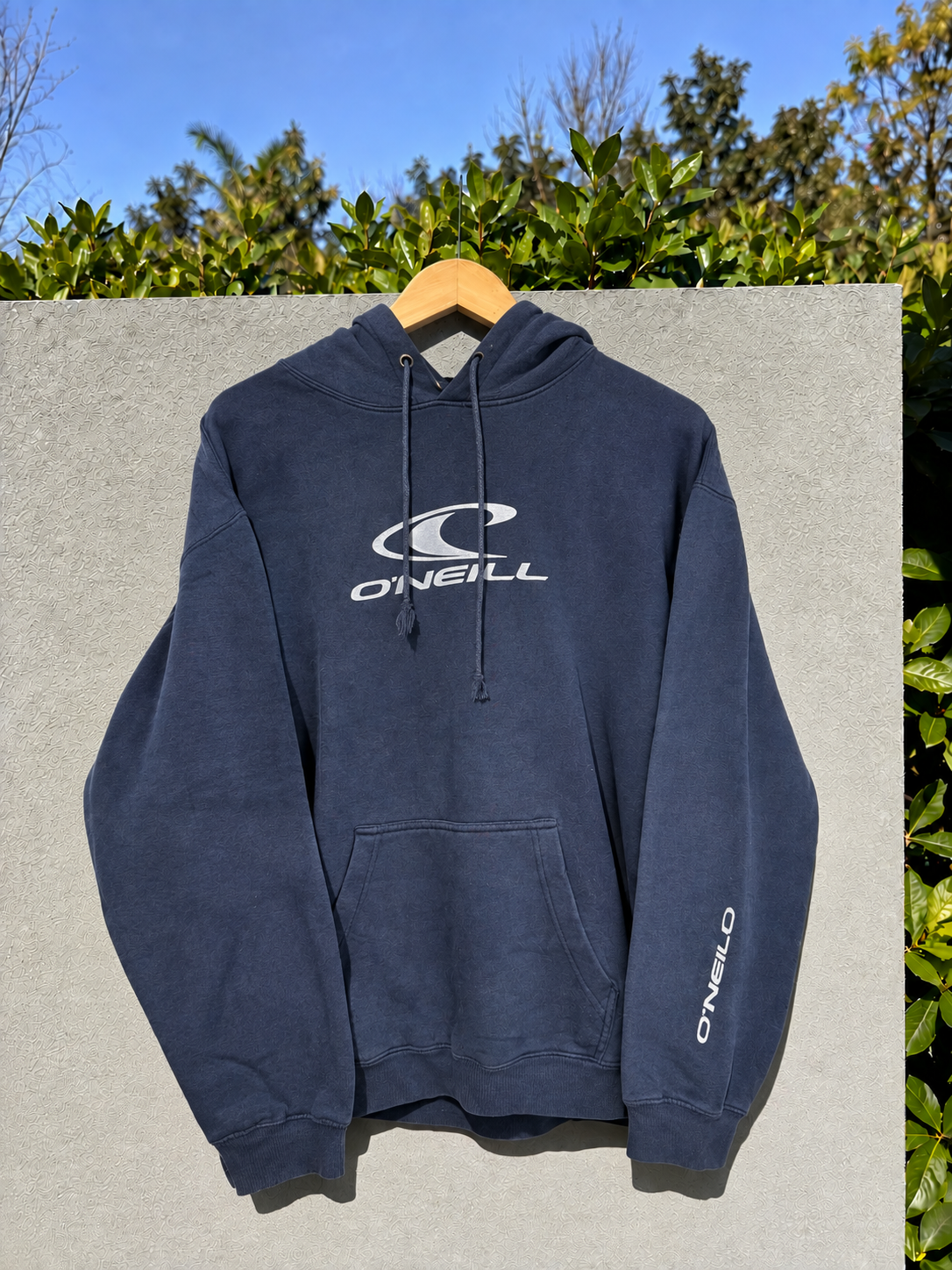 Vintage Oniell SpellOut Hoodie - L