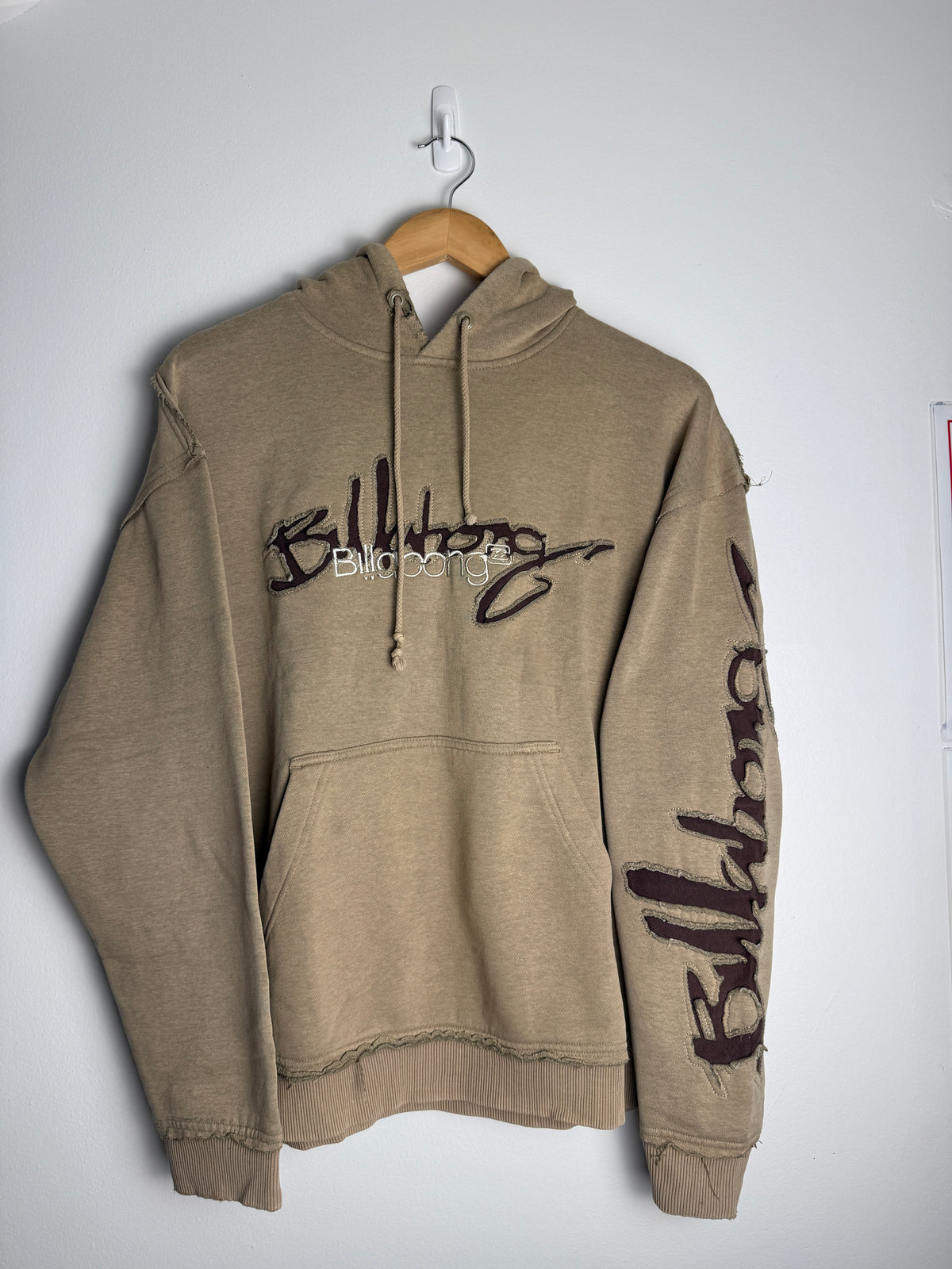 RARE Y2K Billabong Spellout Hoodie - L