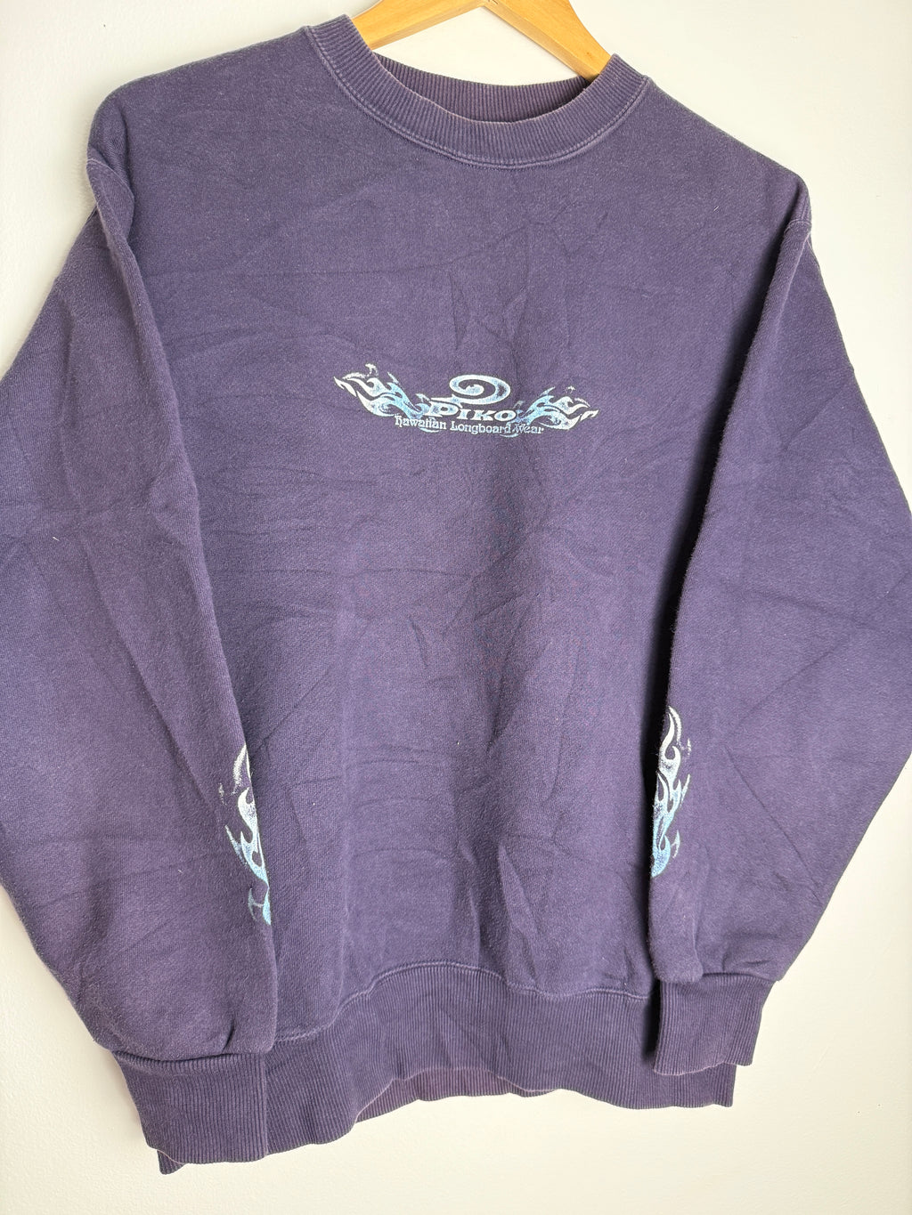 RARE Purple Piko Quad Hit Sweater - M