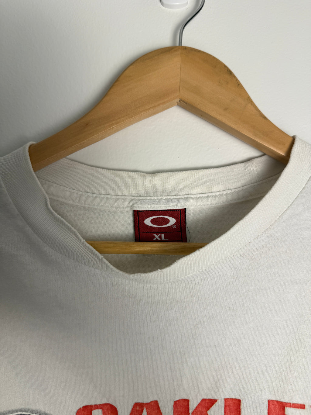 Vintage Oakley SpellOut T-Shirt - XL