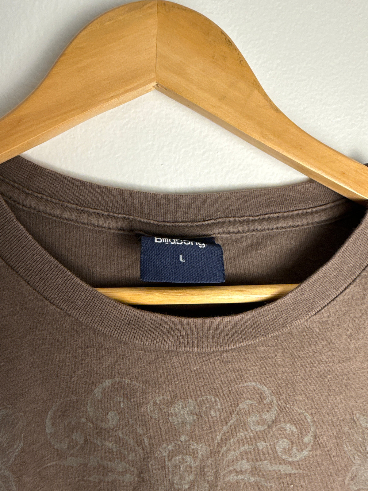 Vintage Y2K Billabong Layered Waffle Knit T-Shirt - L