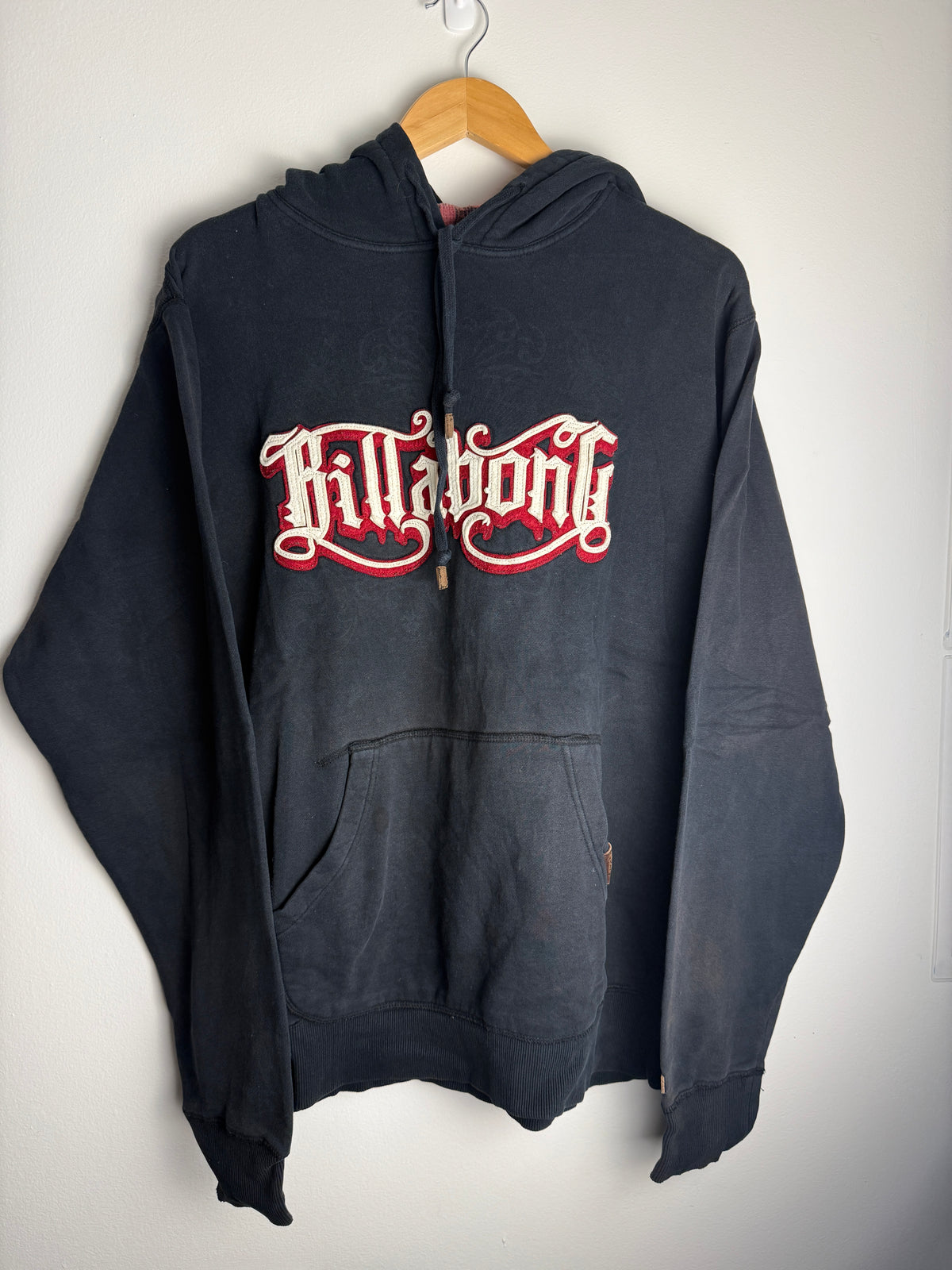 RARE Vintage Billabong Spellout Hoodie - L