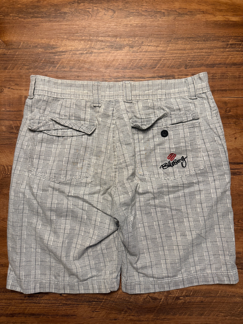 Vintage Billabong Plaid Shorts - 34