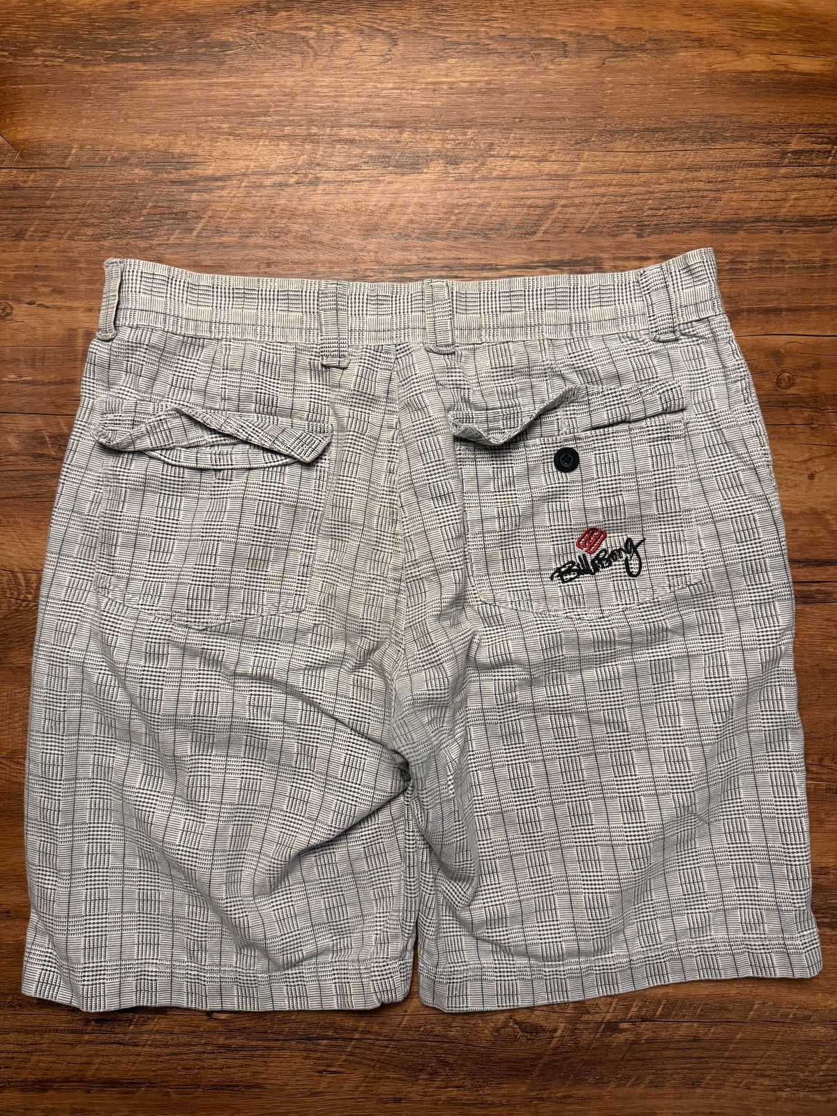 Vintage Billabong Plaid Shorts - 34