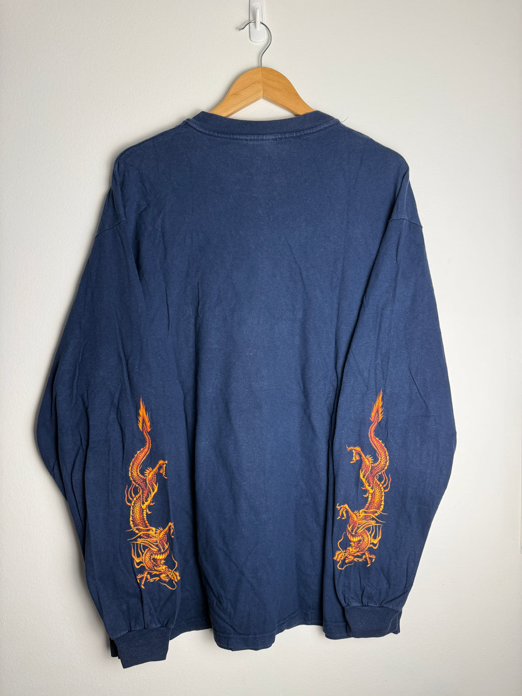 RARE Vintage Double SleeveHit No Fear Longsleeve - L/XL